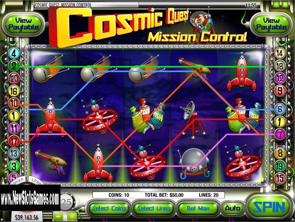 Cosmic Quest - Mission Control i-Slots